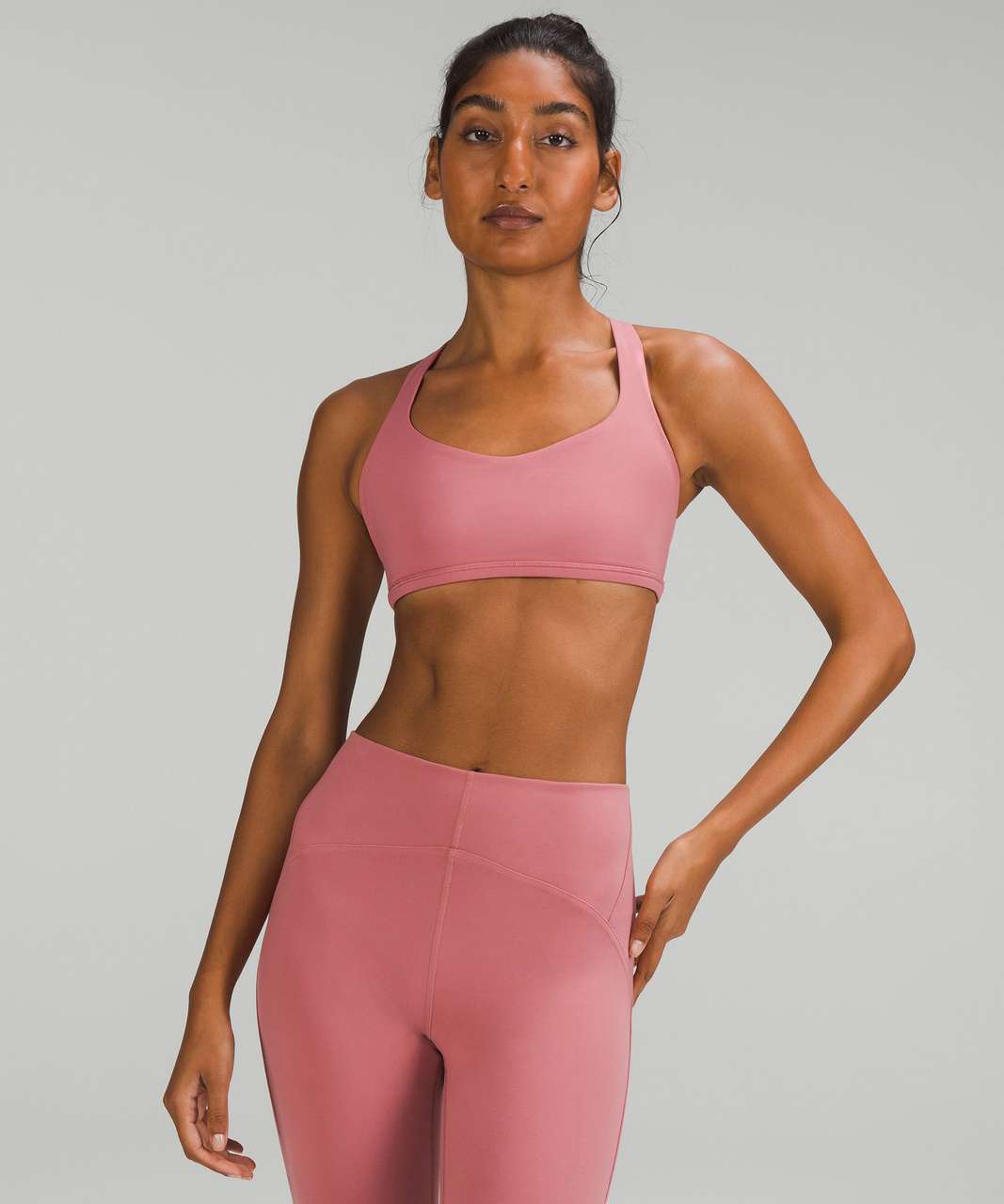 Lululemon Free to Be Bra - Wild *Light Support, A/B Cup - Brier Rose