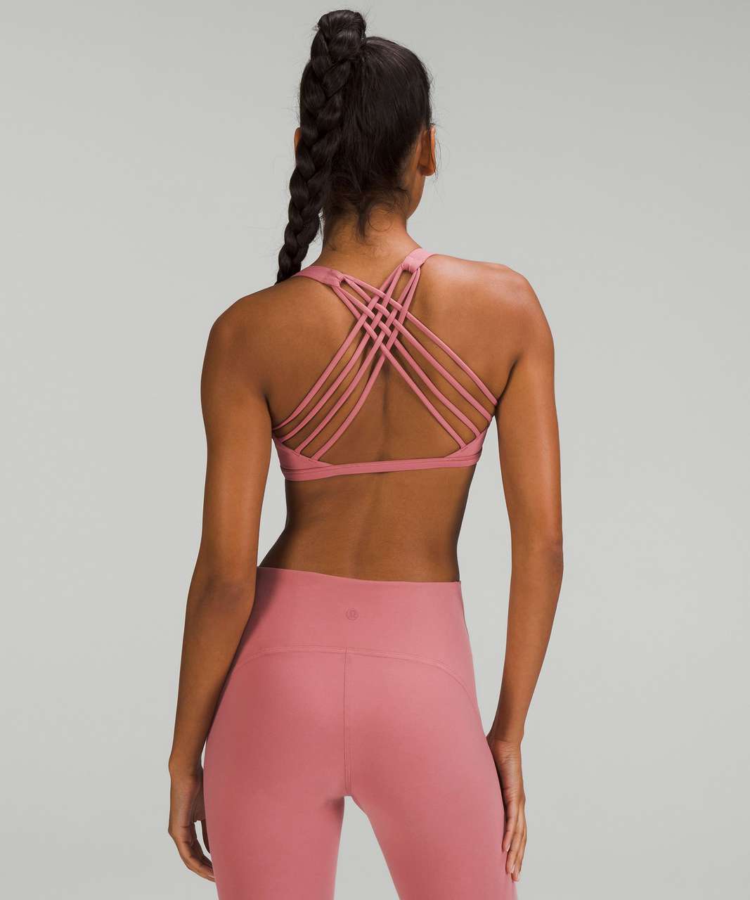 Lululemon Free to Be Bra - Wild *Light Support, A/B Cup - Brier Rose