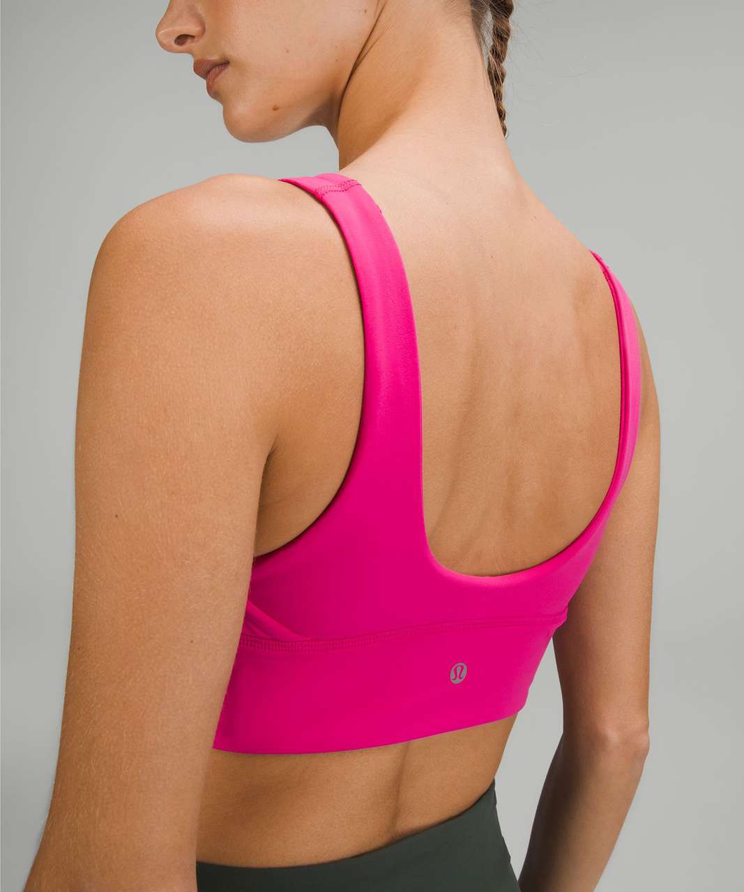 Lululemon Align Reversible Bra *Light Support, A/B Cup - Sonic Pink / Sonic  Pink - lulu fanatics