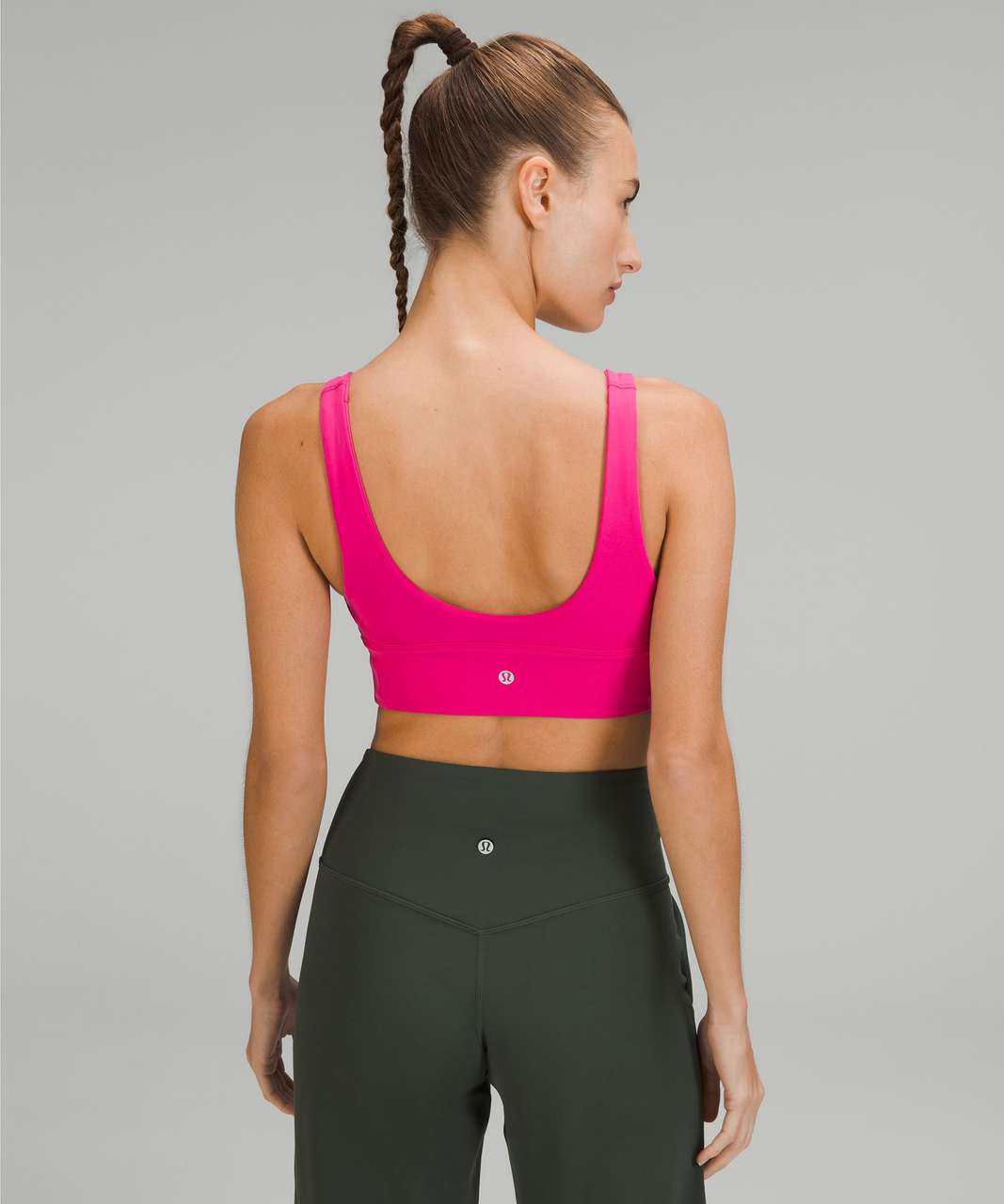 Lululemon Reversible Align Bra Pink Mist Size 6, Women's Fashion