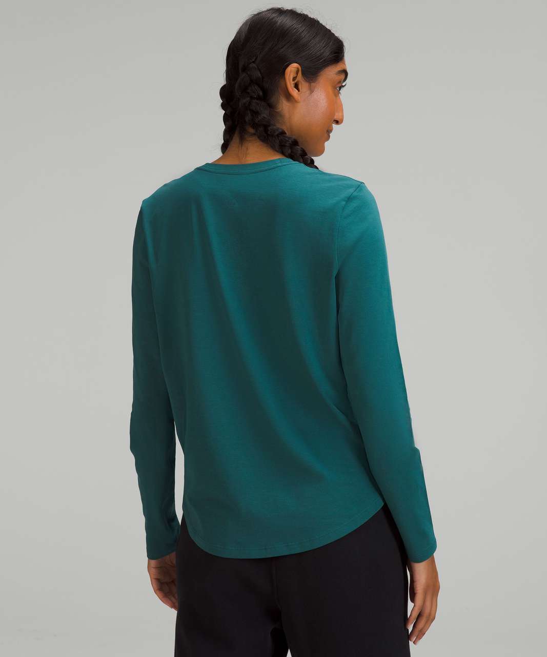 Lululemon Love Long Sleeve Shirt - Green Jasper