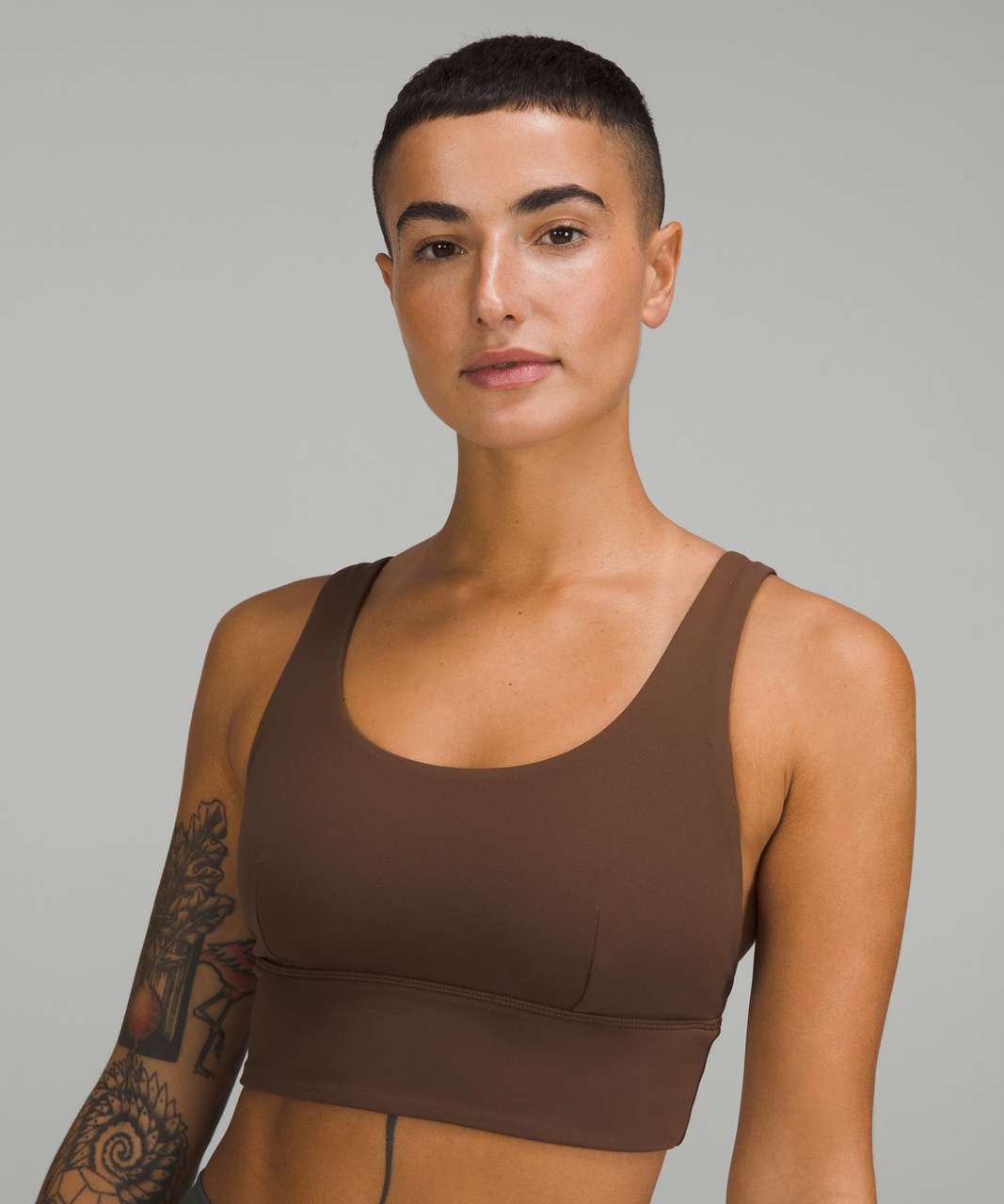 Lululemon Align Sports Bra In Brown