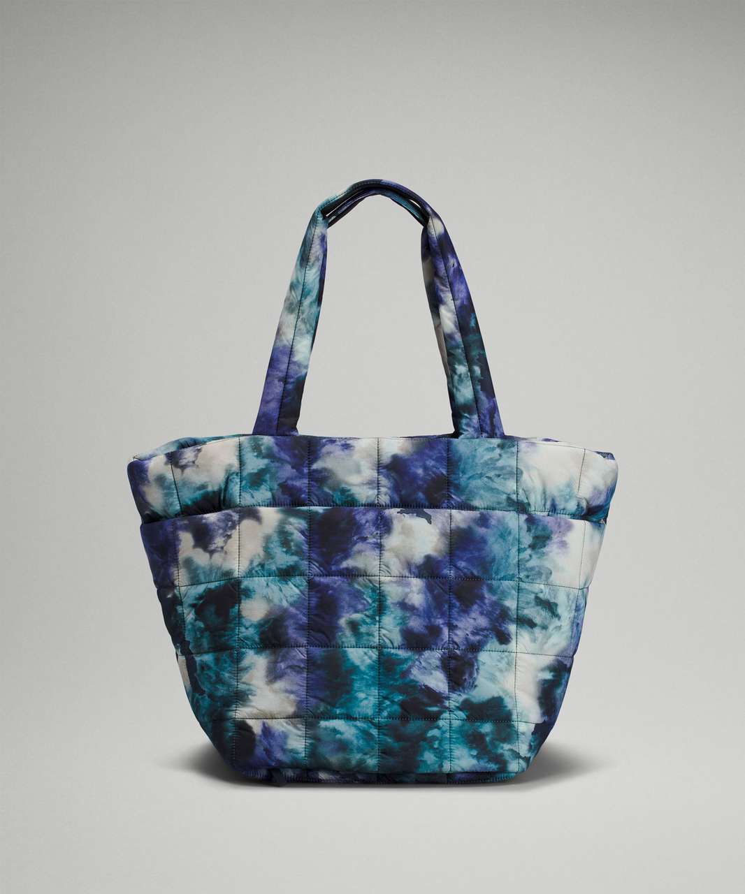 Multicolor Patchwork Quilted Puffer Tote Bag - World Market