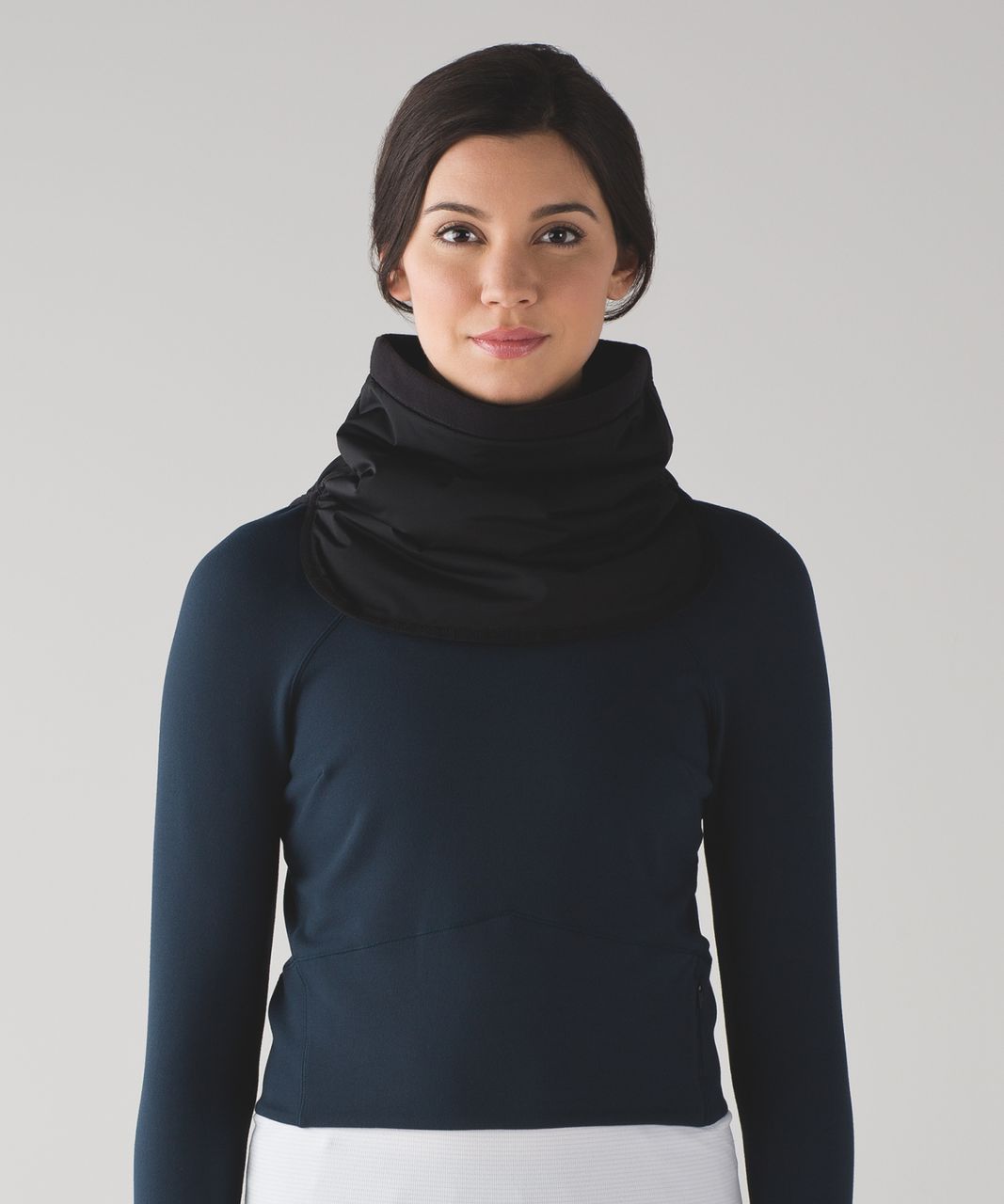 Lululemon No Shivers Neck Warmer - Black - lulu fanatics