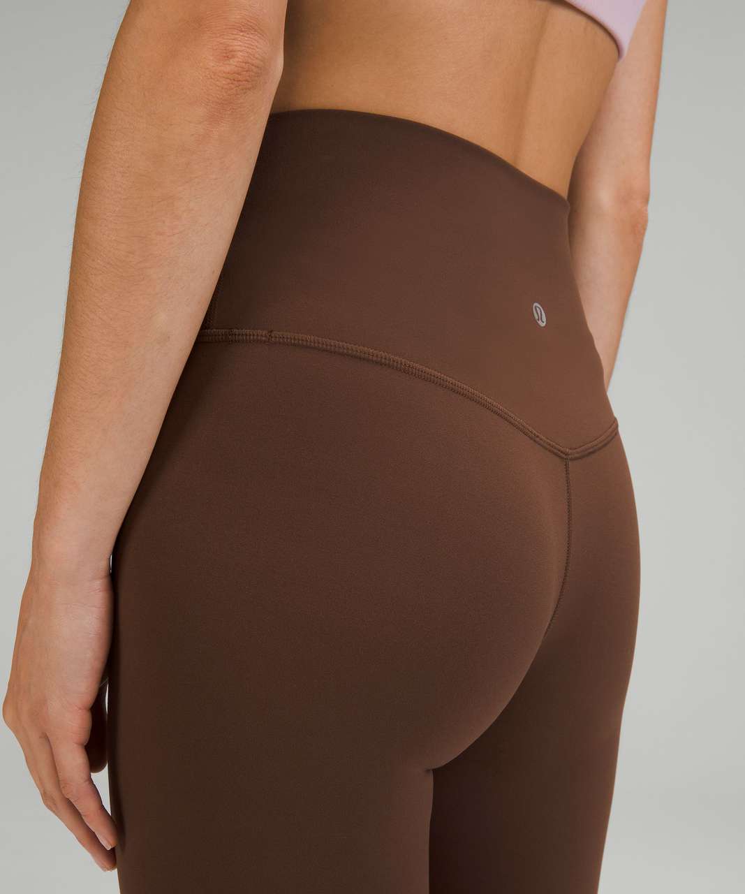 NEW Women Lululemon Align High-Rise Pant 25 Roasted Brown Size 4