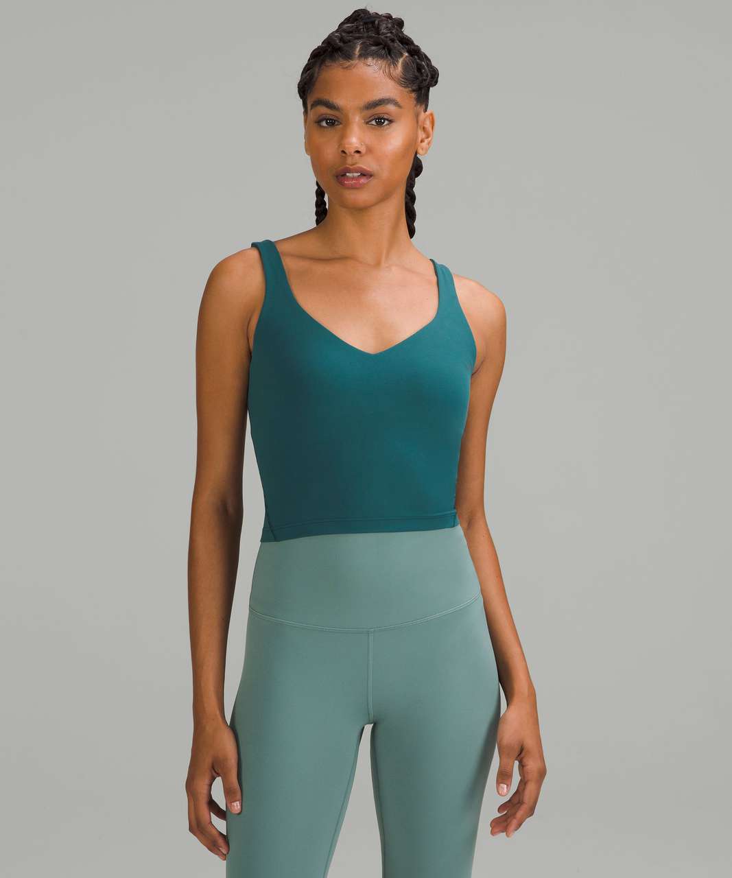 6) Lululemon Align Tank in Green Fern, Women's Fashion, Activewear