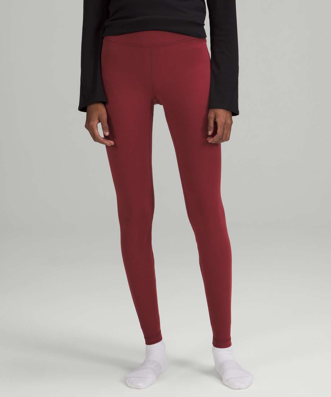 Lululemon Align Pant 28 - Dark Red - lulu fanatics