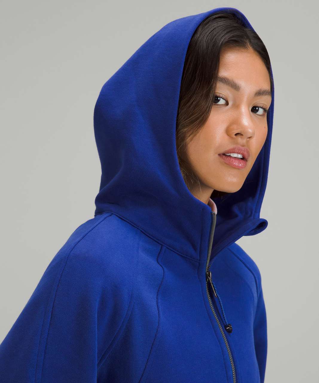 NWT LULULEMON Scuba oversized half zip hoodie color psychic M/L