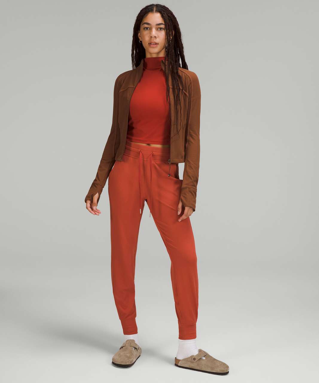 Lululemon Ready to Rulu High-Rise Jogger - Red Rock - lulu fanatics