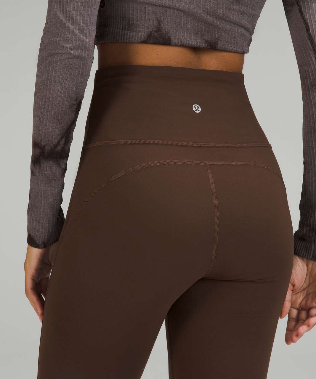 Lululemon Groove Super-High-Rise Flared Pant Nulu - Ancient Copper - lulu  fanatics