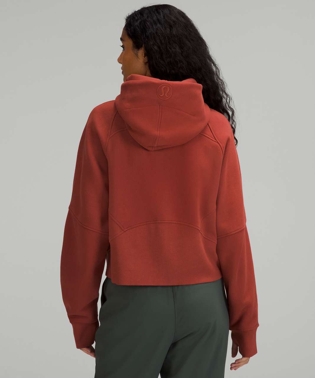 Lululemon Scuba Oversized Full Zip - Cayenne