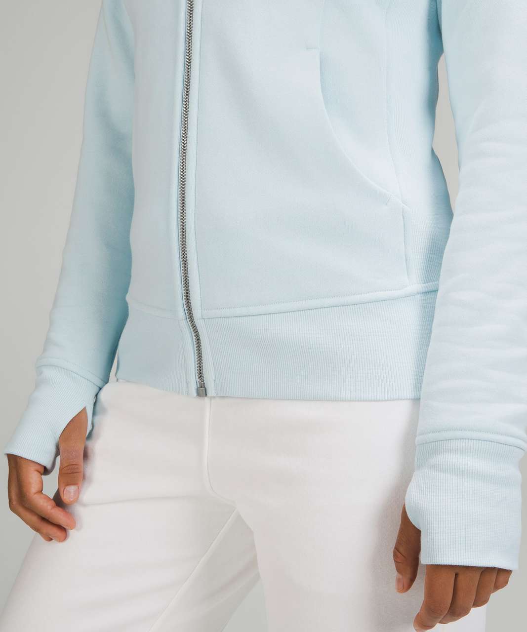 Scuba full zip hoodie Powder Blue and Scuba Oversized half zip Powder Blue  : r/lululemon