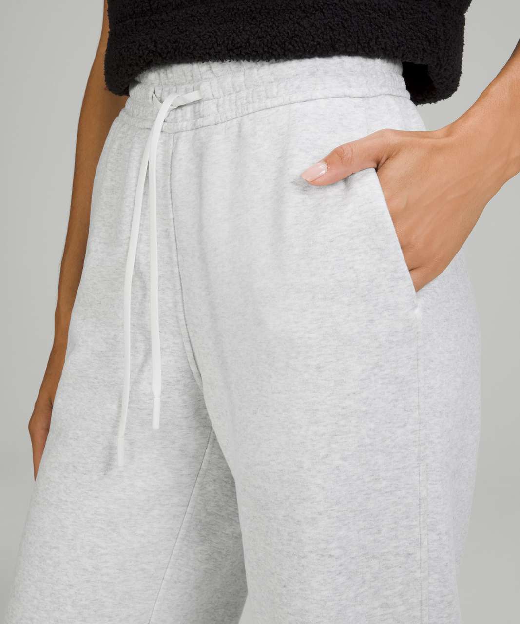 Lululemon Loungeful Straight Leg Pant - Heathered Core Ultra Light Grey -  lulu fanatics