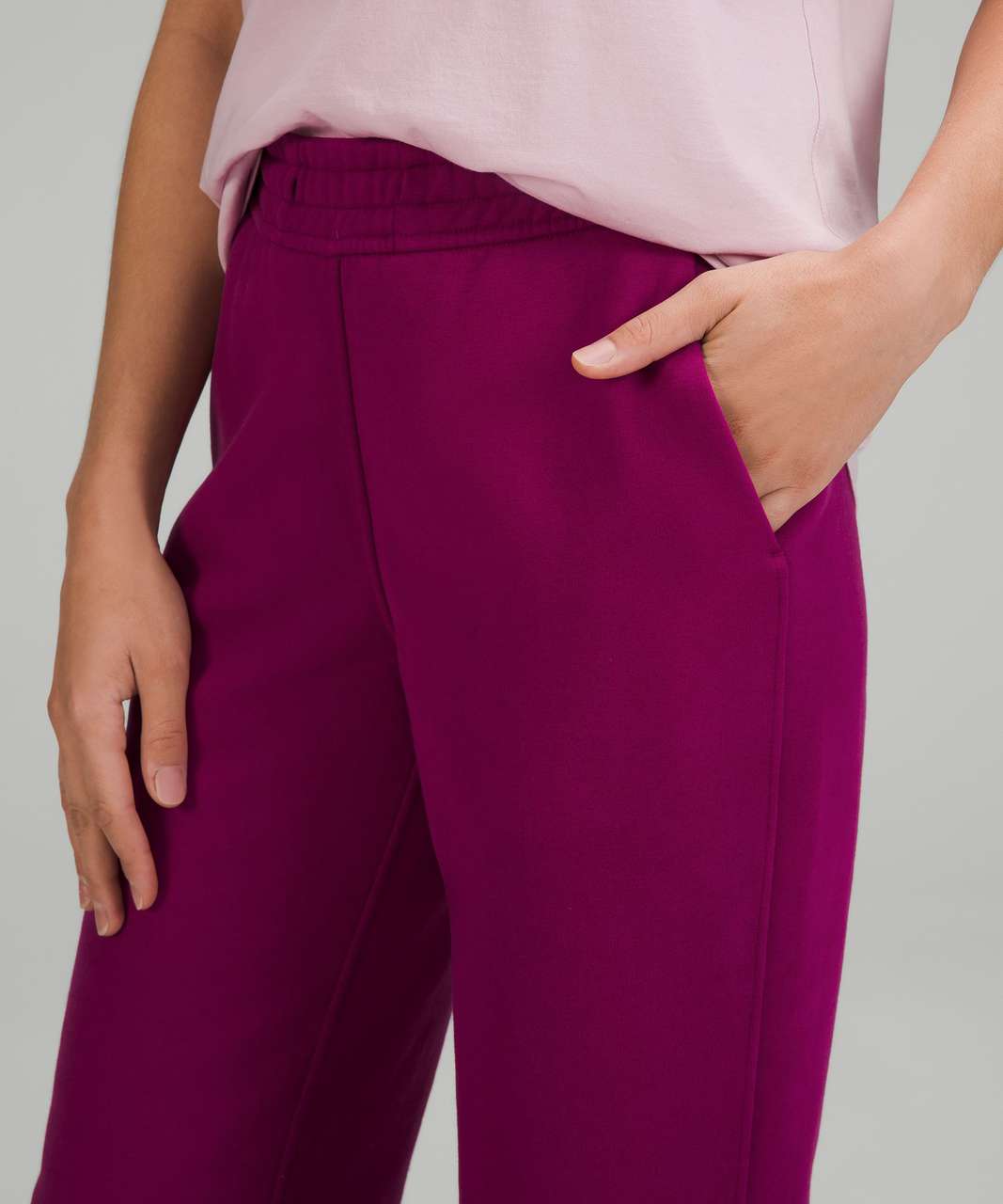 Lululemon Loungeful Straight Leg Pant - Magenta Purple - lulu fanatics