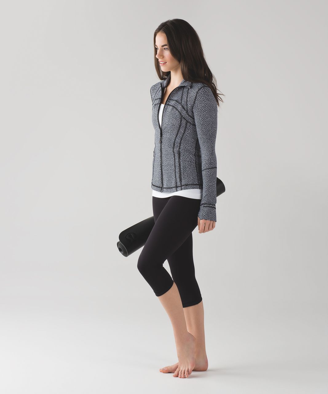 Lululemon Define Jacket - Heathered Herringbone Heathered Black