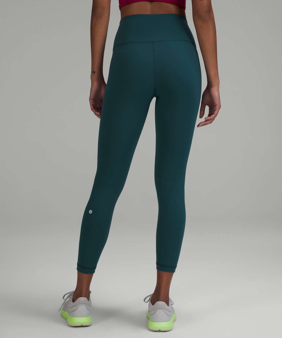 Lululemon 2019 Wunder Under High-Rise Tight 25 in washed green size 12