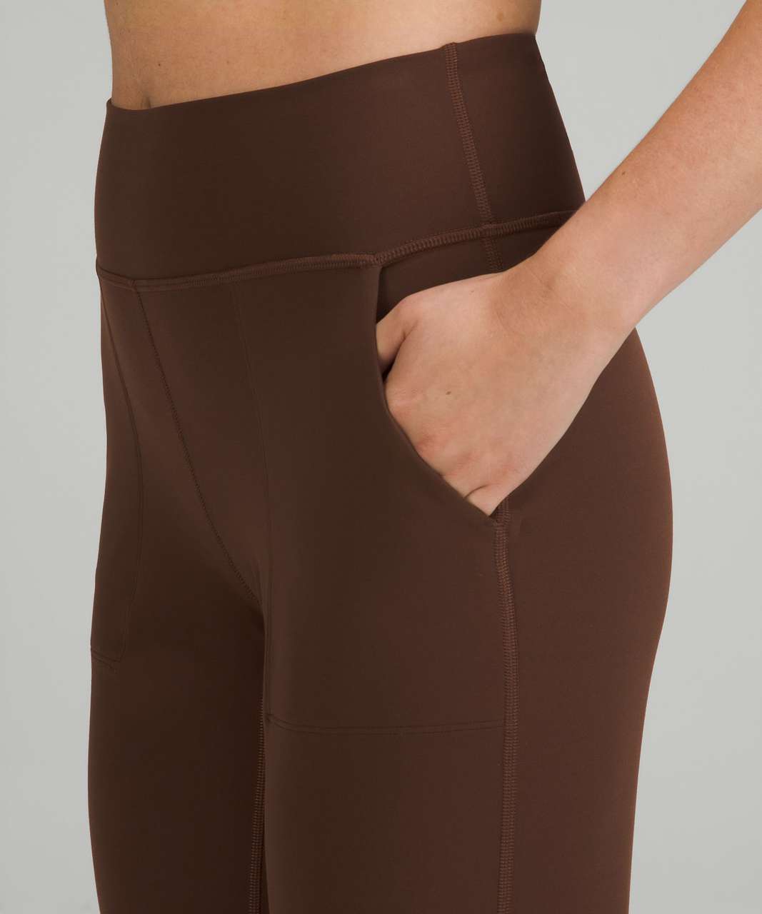 lululemon athletica, Pants & Jumpsuits, 18 Lululemon 6 Align Highrise  Jogger Leggings Roasted Brown Java