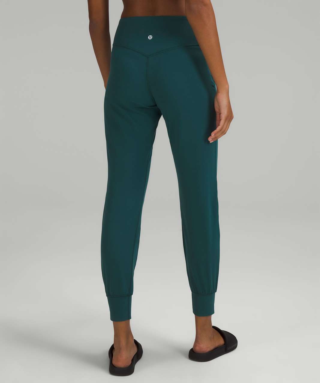 lululemon Align™ Ribbed High-Rise Crop 23, Green Jasper