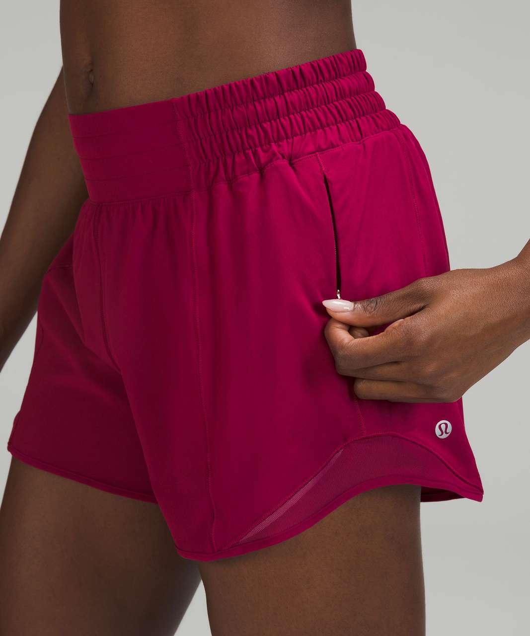 NEW Lululemon Hotty Hot High-Rise Lined Short 4 Sonic Pink Size 4-8-10
