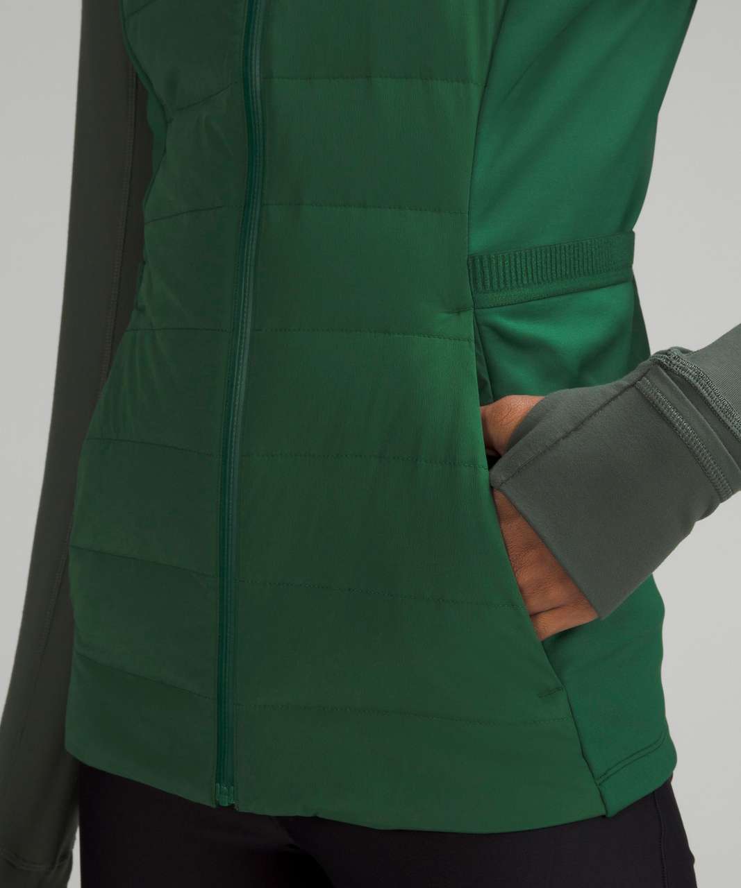 Lululemon Down for It All Vest - Everglade Green