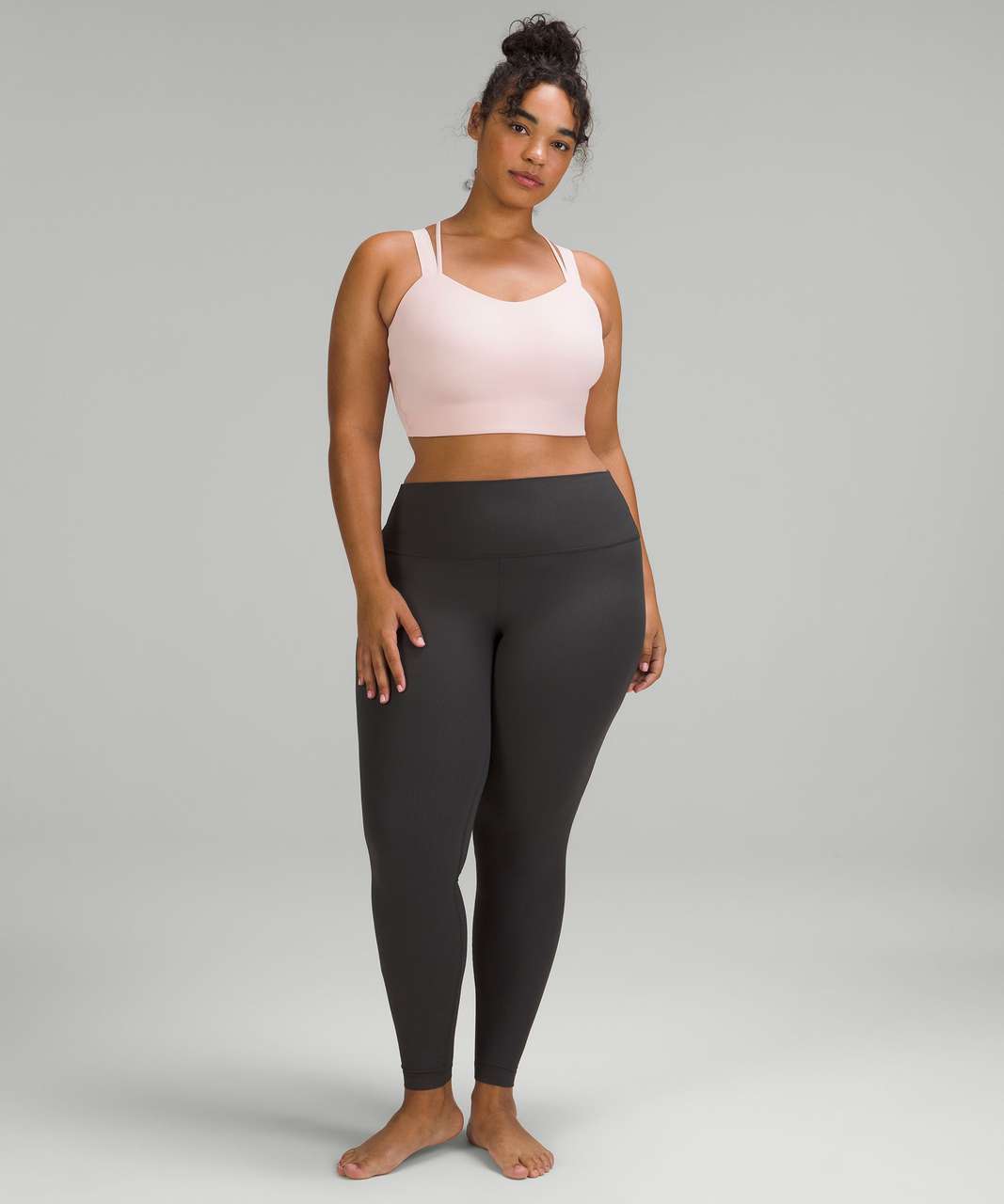 Lululemon Like a Cloud Longline Bra *Light Support, D/DD Cup - Flush Pink