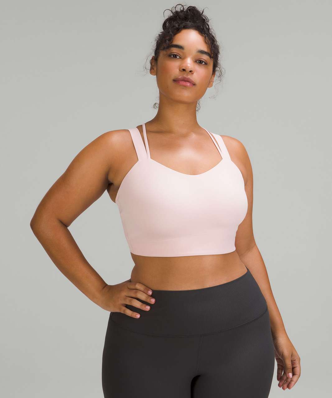 Lululemon Like a Cloud Longline Bra *Light Support, D/DD Cup - Seal Grey -  lulu fanatics