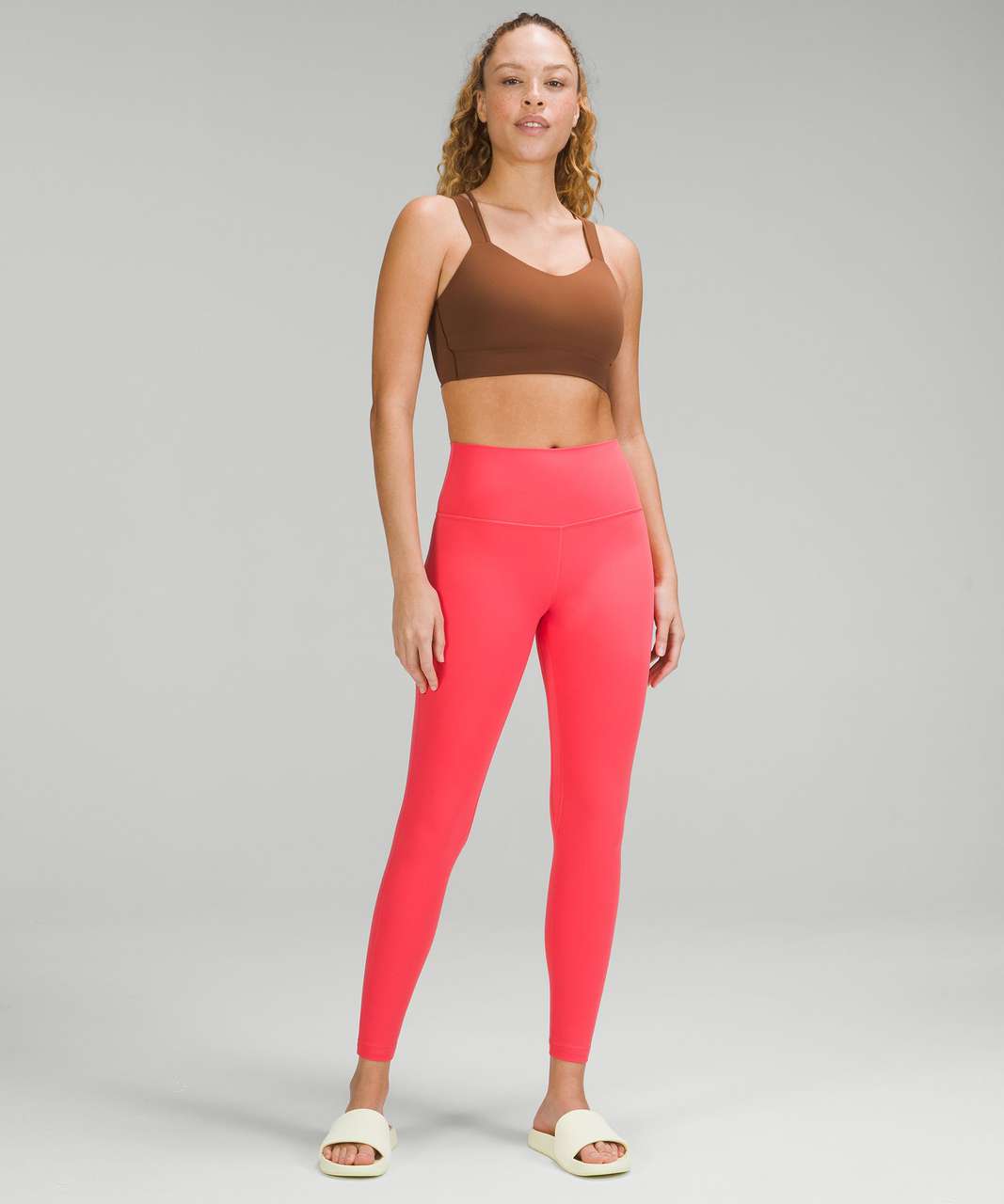 Lululemon Like a Cloud Longline Bra *Light Support, D/DD Cup - Pomegranate  - lulu fanatics