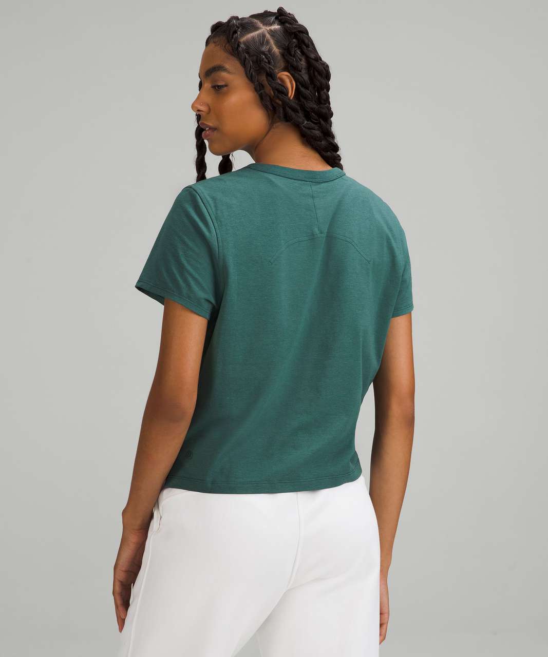 Lululemon Classic-Fit Cotton-Blend T-Shirt - Green Jasper