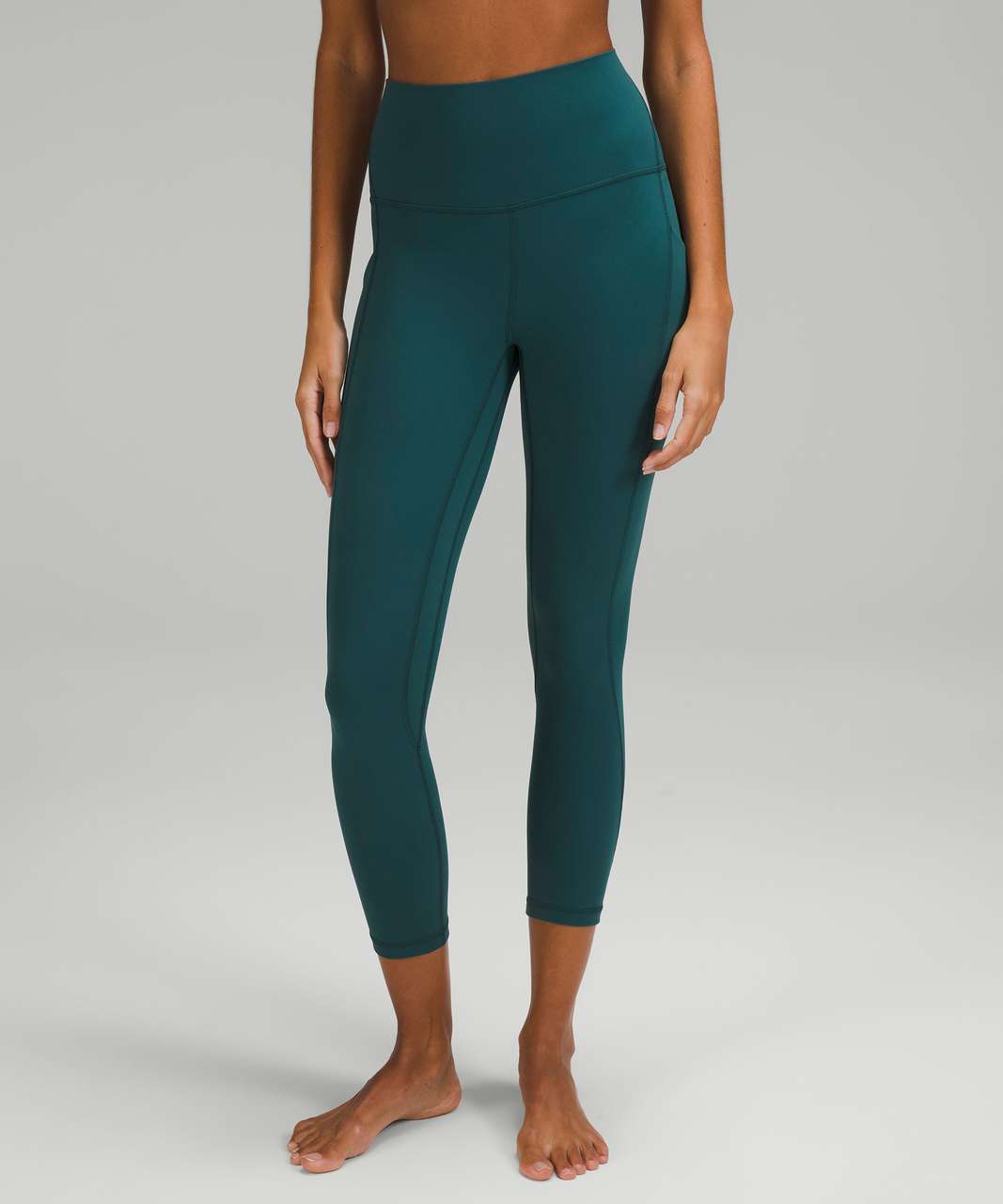 Lululemon Align High-Rise Crop with Pockets 23" - Green Jasper