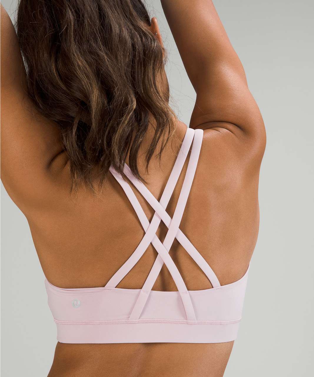 lululemon athletica, Intimates & Sleepwear, Pale Pink Patterned Lululemon  Energy Bra