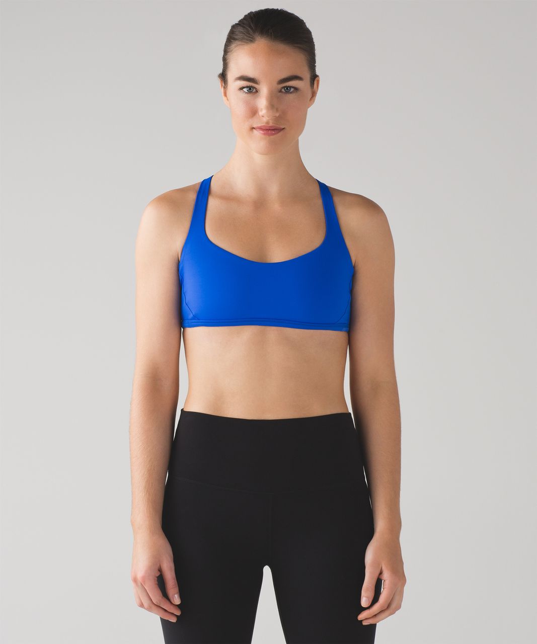 Lululemon Free To Be Zen Bra - Cerulean Blue - lulu fanatics