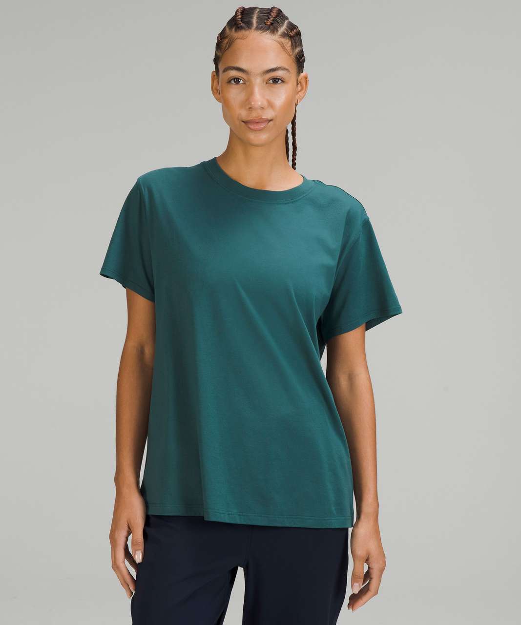 Lululemon All Yours Cotton T-Shirt - Green Jasper