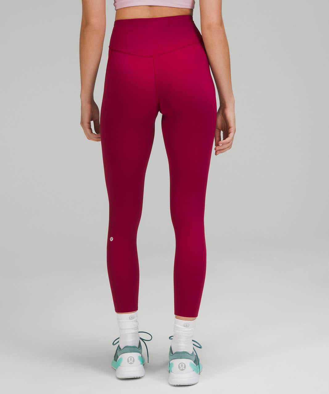 Lululemon Base Pace High-Rise Running Tight 25 - Pomegranate - lulu  fanatics