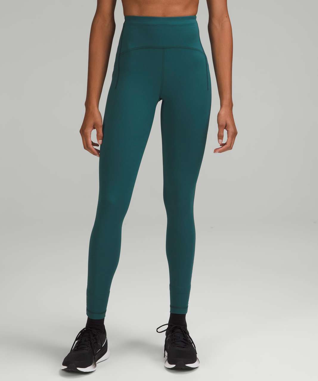 Leggings Lululemon Turquoise size 20 US in Spandex - 35628141