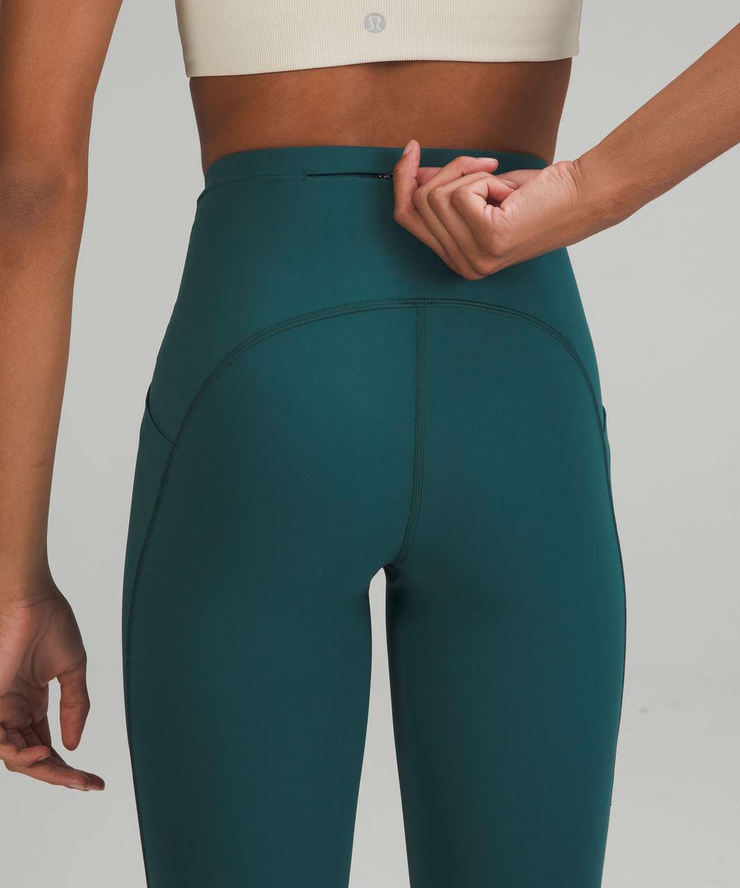 Brand New! Lululemon Swift Speed High Rise Brushed Tight 28” Size 6 Green  Jasper - Athletic apparel