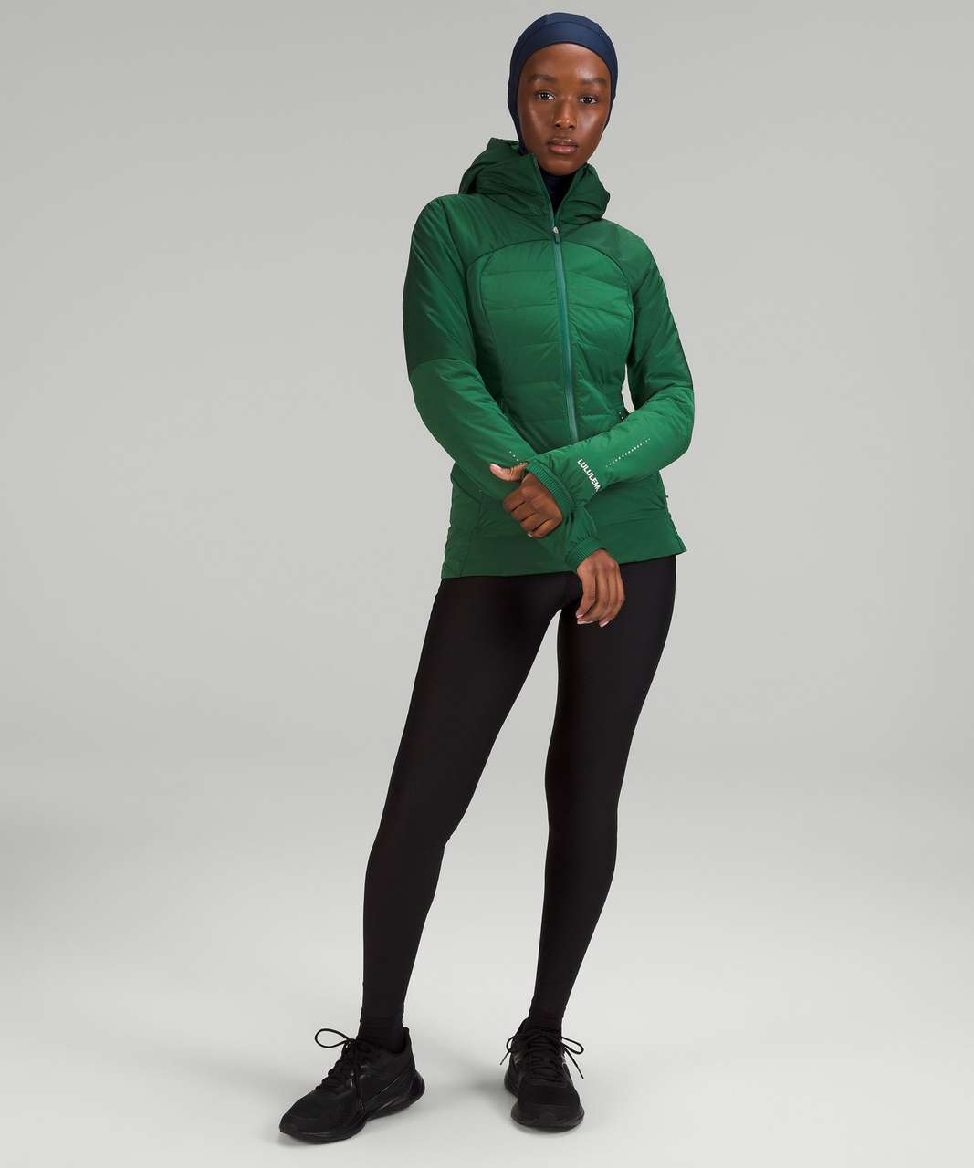 Lululemon Wunder Puff Jacket - Everglade Green - lulu fanatics