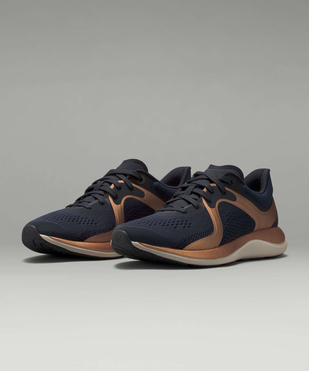 Lululemon Chargefeel Low Womens Workout Shoe - True Navy / Rose Gold / Black