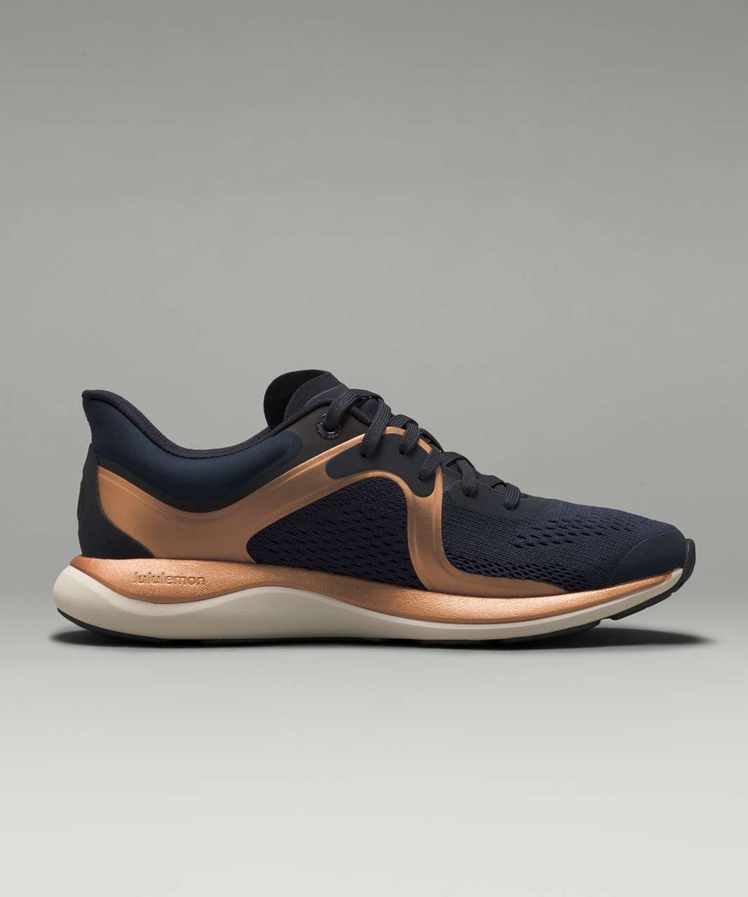 Lululemon Chargefeel Low Womens Workout Shoe - True Navy / Rose Gold /  Black - lulu fanatics