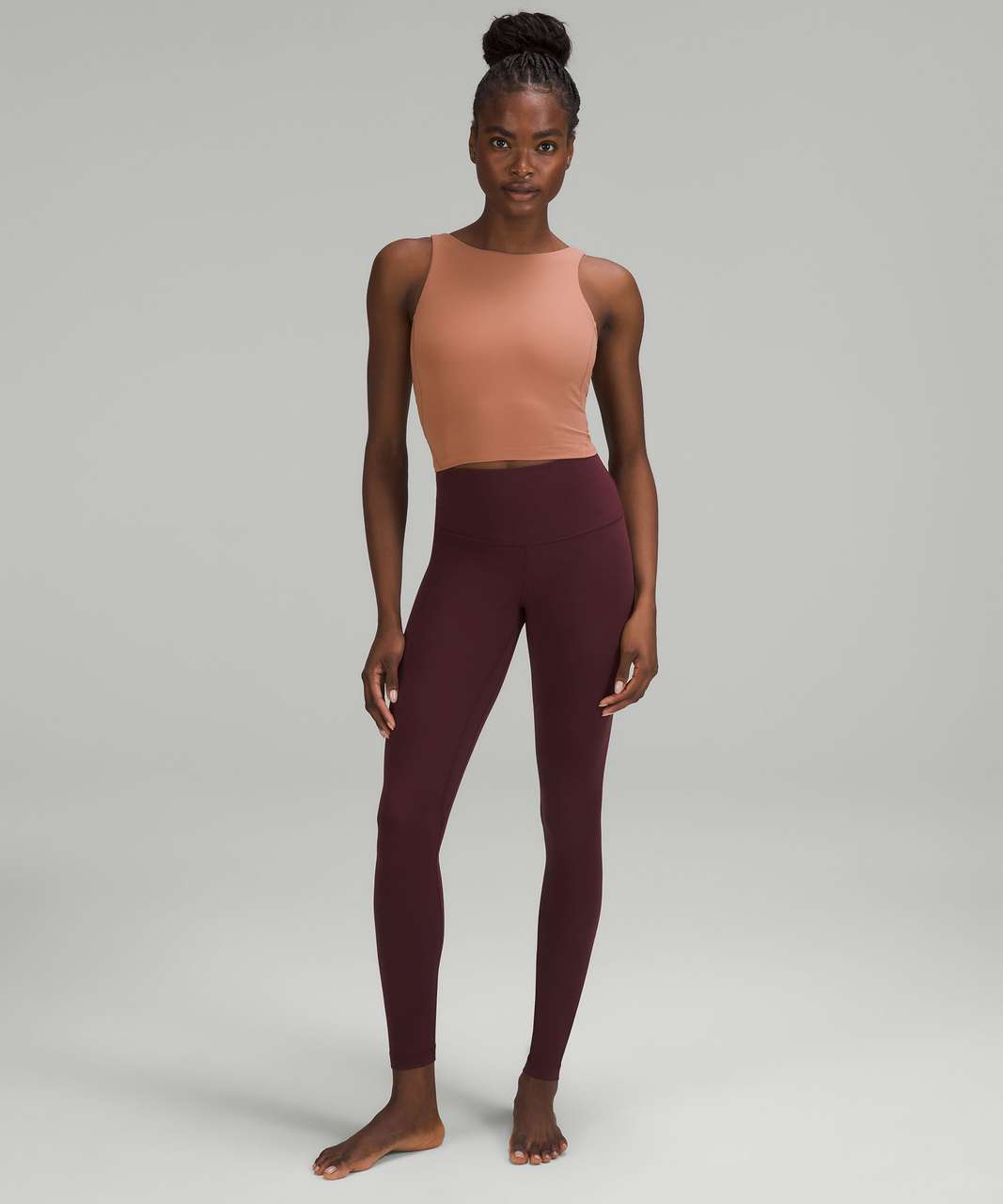 Lululemon Align™ Cropped Tank Top - Size 8 - Pale Raspberry PLBR- NWT