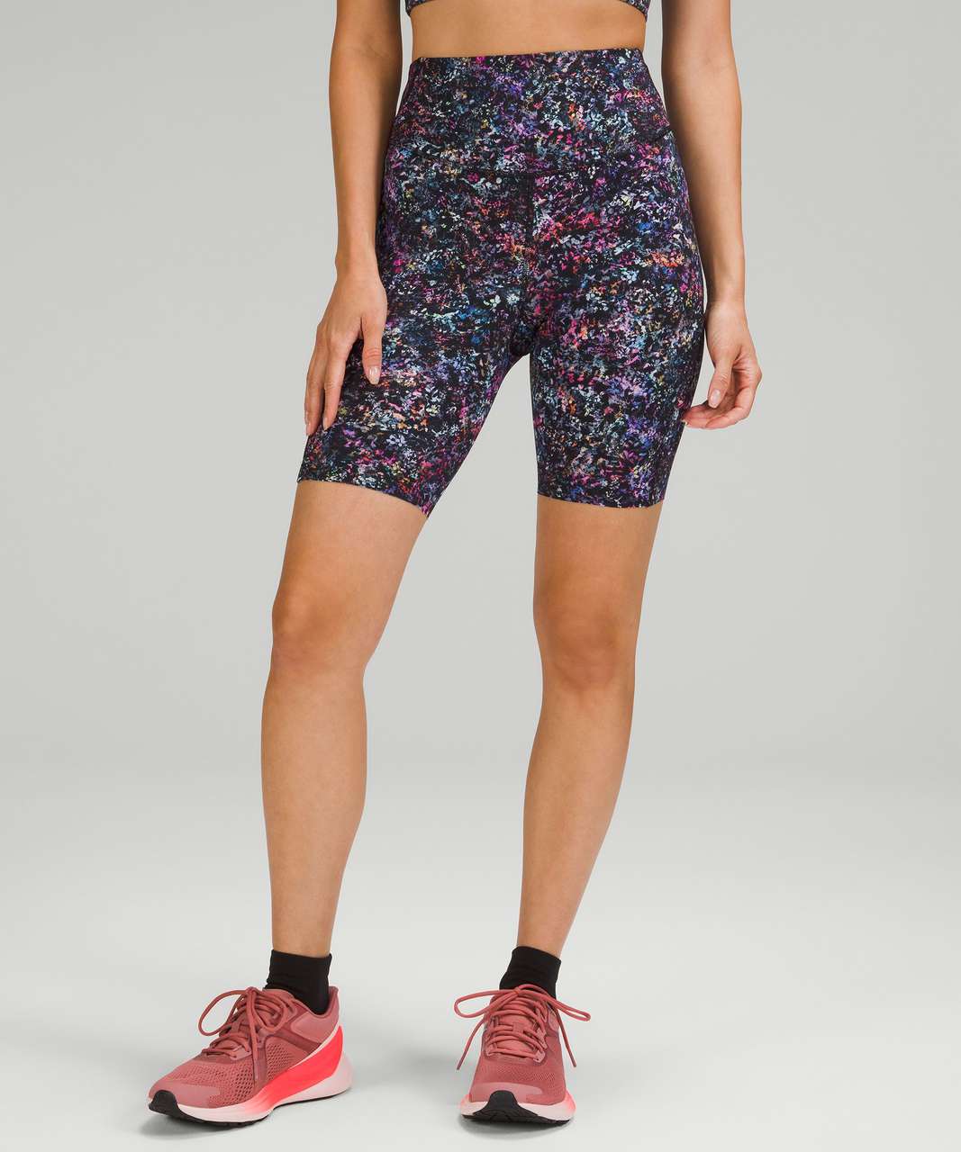 Lululemon Base Pace High-Rise Short 8" - Floral Spray Multi