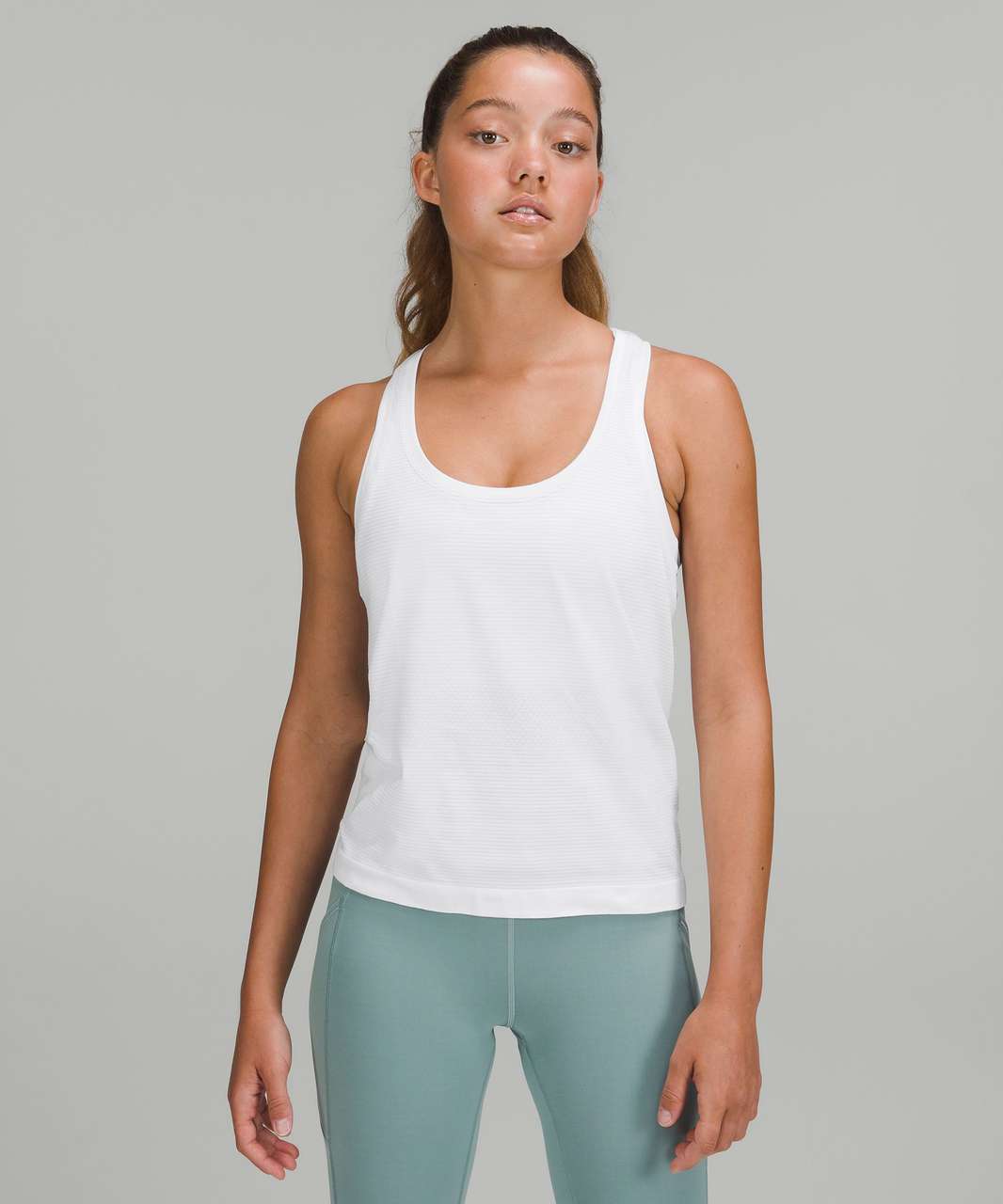 Lululemon Swiftly Tech Racerback Tank Top 2.0 *Race Length - White / White (First Release)