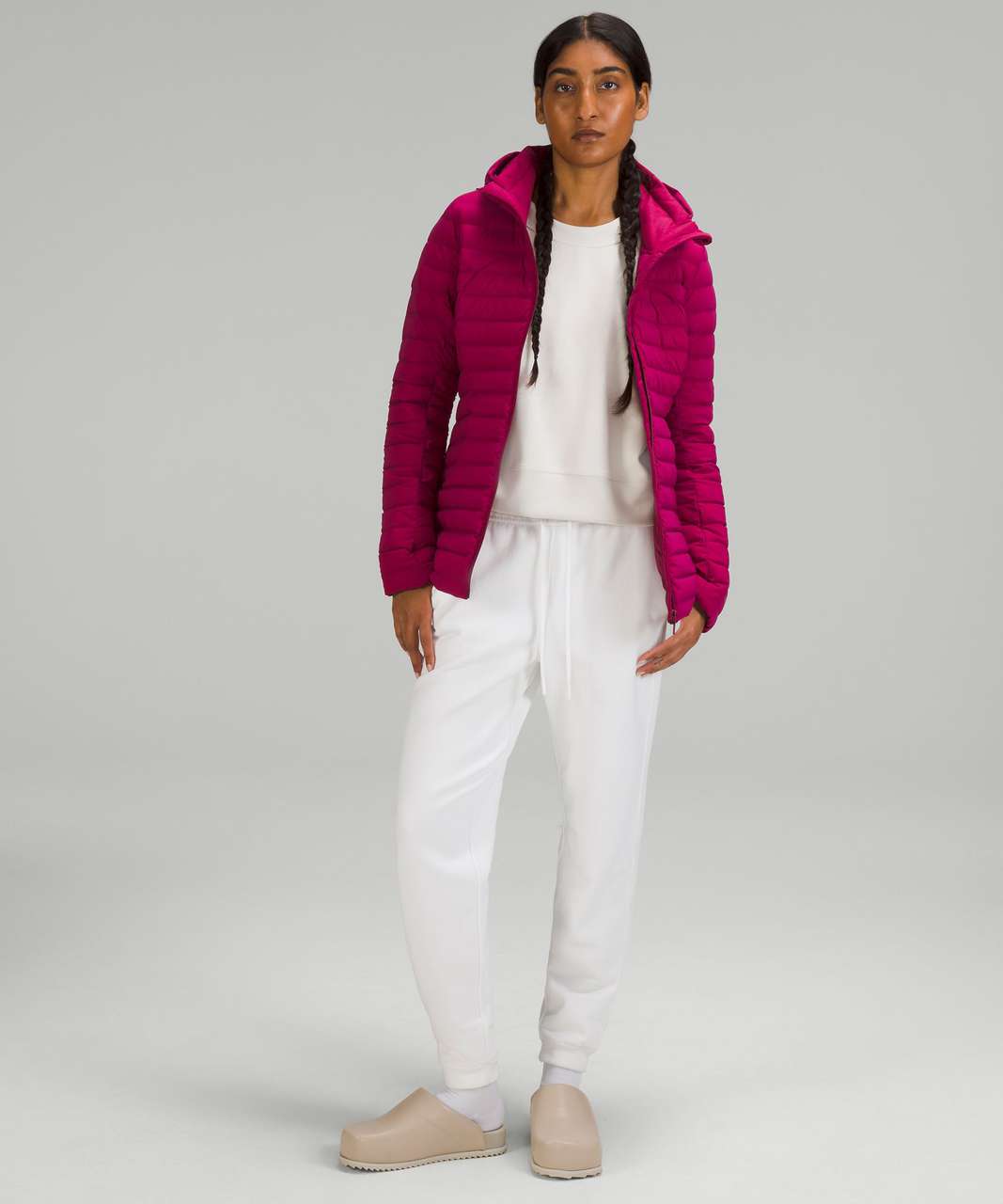 Lululemon Pack It Down Jacket - Pink Puff - lulu fanatics