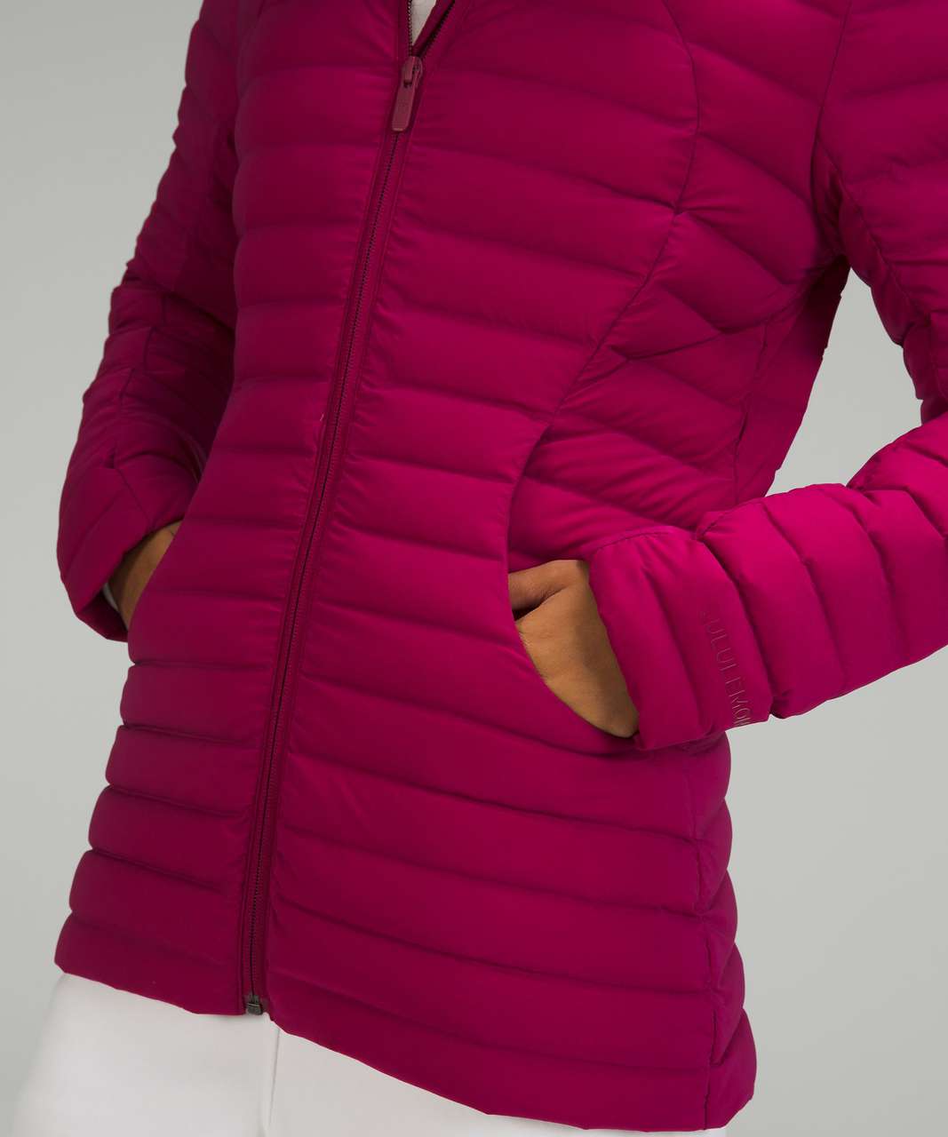 Lululemon Pack It Down Jacket - Pomegranate - lulu fanatics