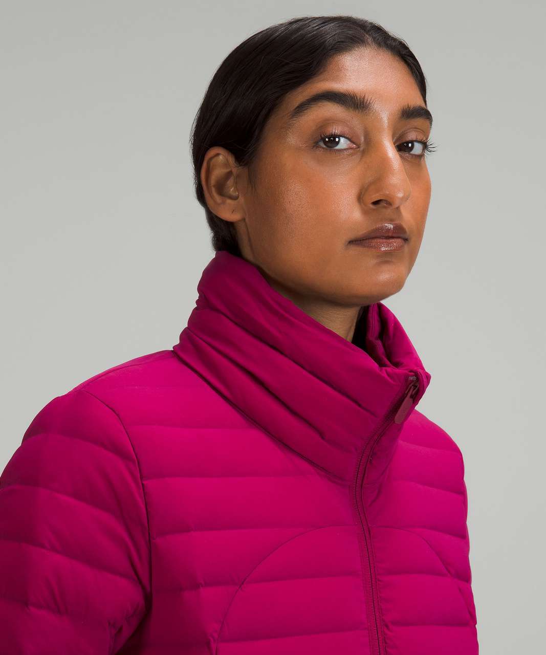 Lululemon Pack It Down Jacket - Pomegranate - lulu fanatics