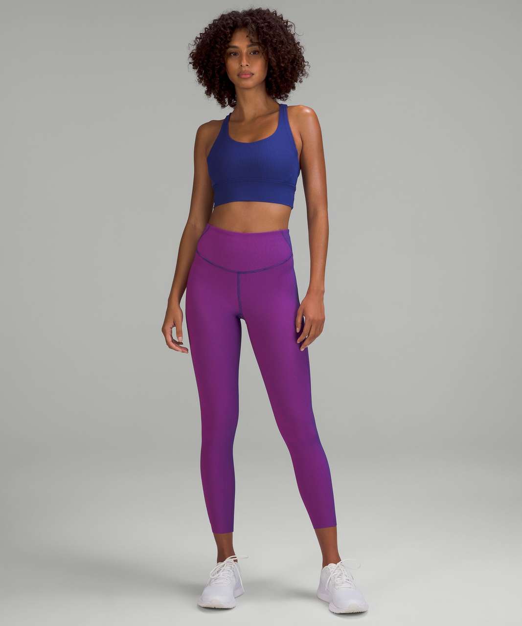 Lululemon Base Pace High-Rise Tight 25 *Two-Tone Ribbed - Psychic