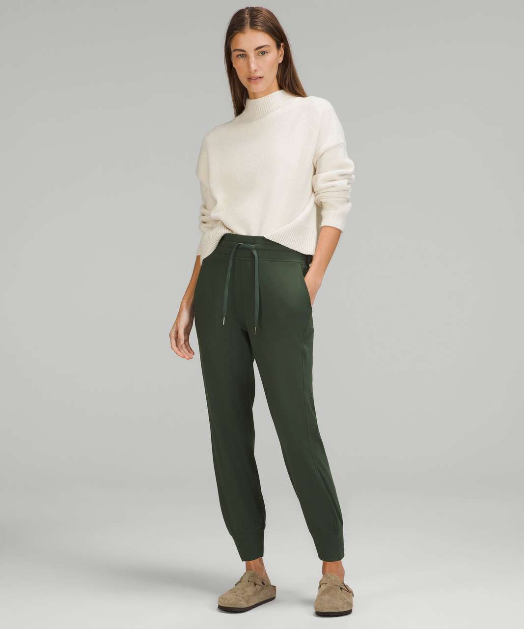 Lululemon Ready to Rulu Straight-Leg High-Rise Pant - Smoked Spruce - lulu  fanatics