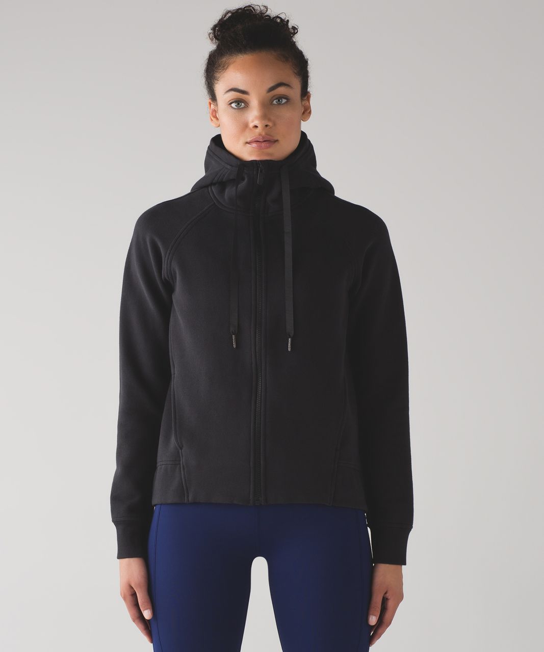 Lululemon Fleece Please Hoodie - Black - lulu fanatics