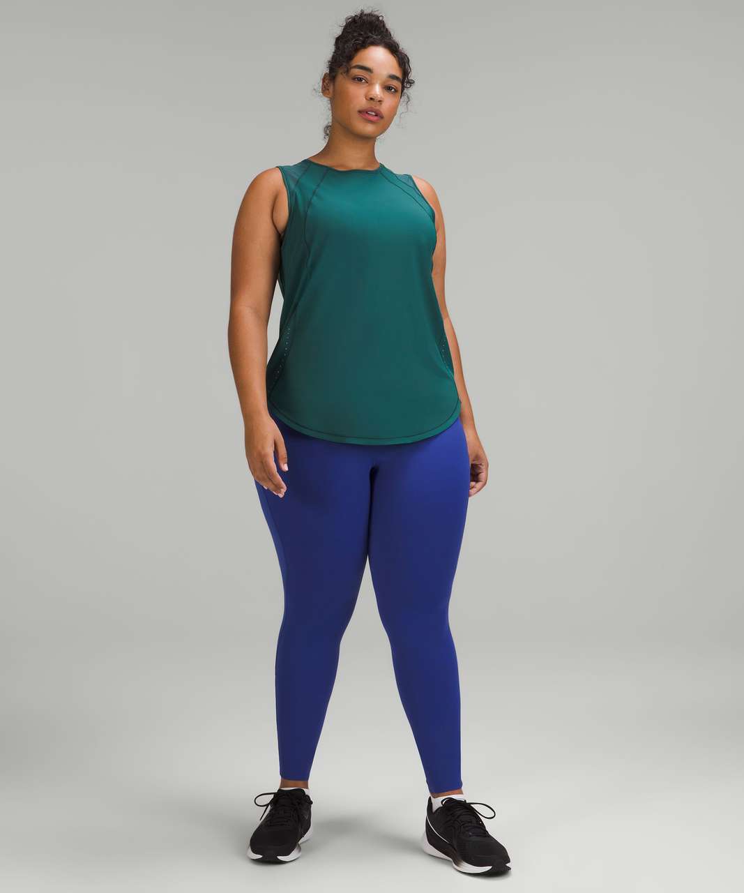 Lululemon Base Pace High-Rise Running Tight 28 *Brushed Nulux - Everglade  Green - lulu fanatics