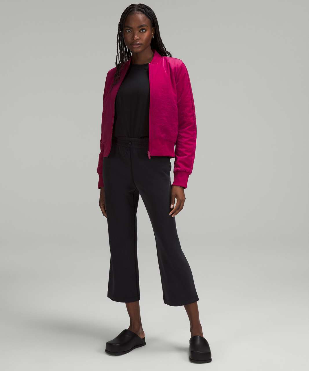 Lululemon Non-Stop Bomber Jacket - Pomegranate