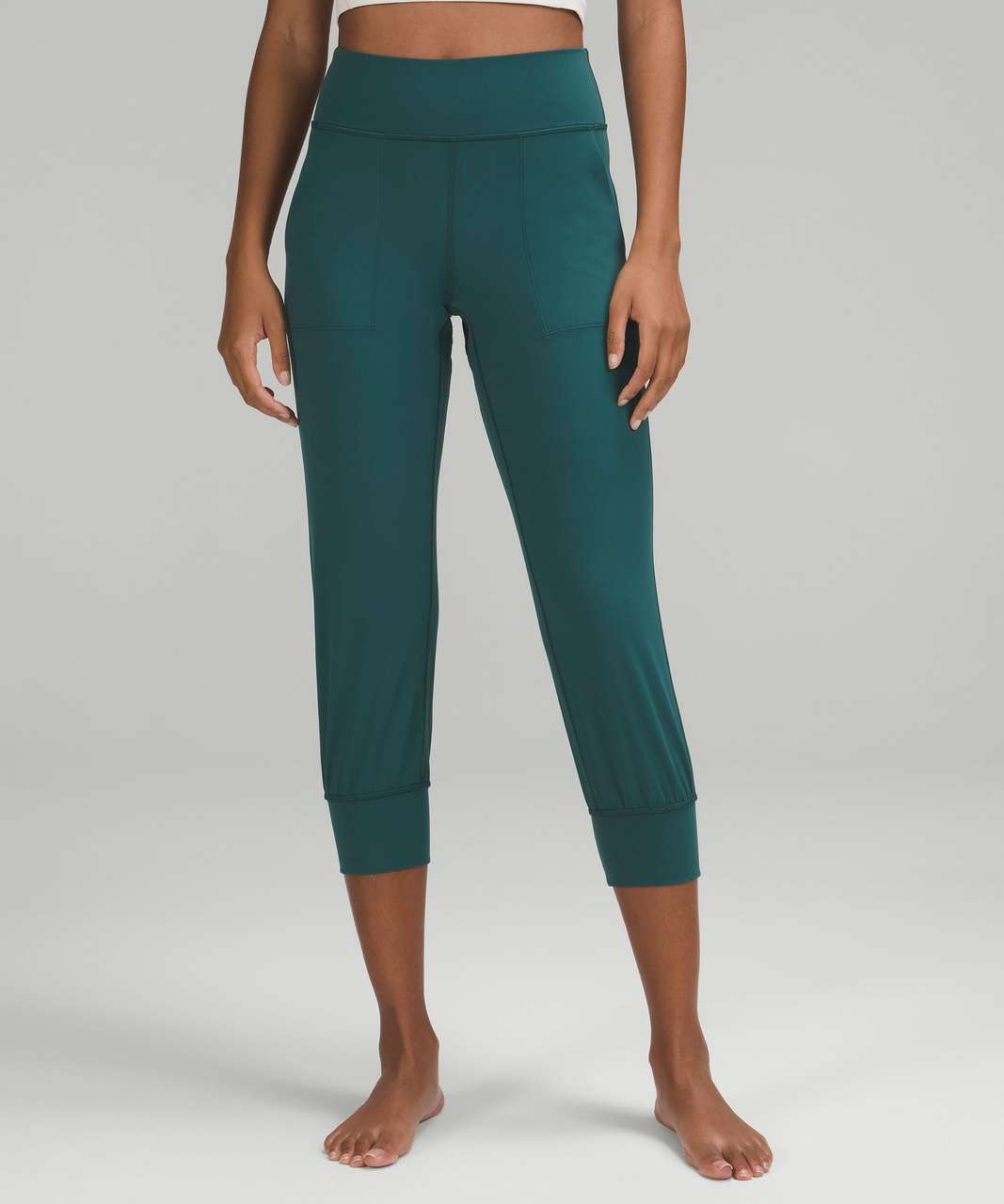 Lululemon Align High-Rise Cropped Jogger - Green Jasper